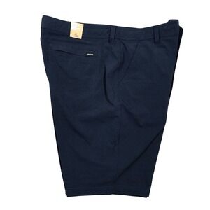 Prana Hybridizer Shorts Mens 40 Stretch Moisture Wicking Drawcord Hiking Boating